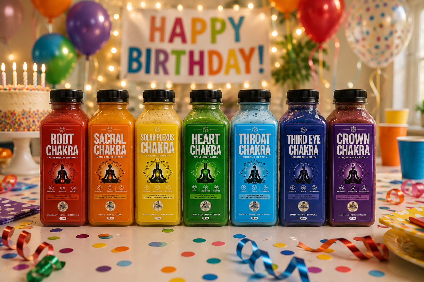 7 Chakra Superfood Smoothie/ Juice Cleanse