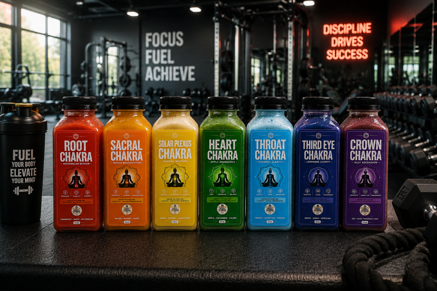 7 Chakra Superfood Smoothie/ Juice Cleanse
