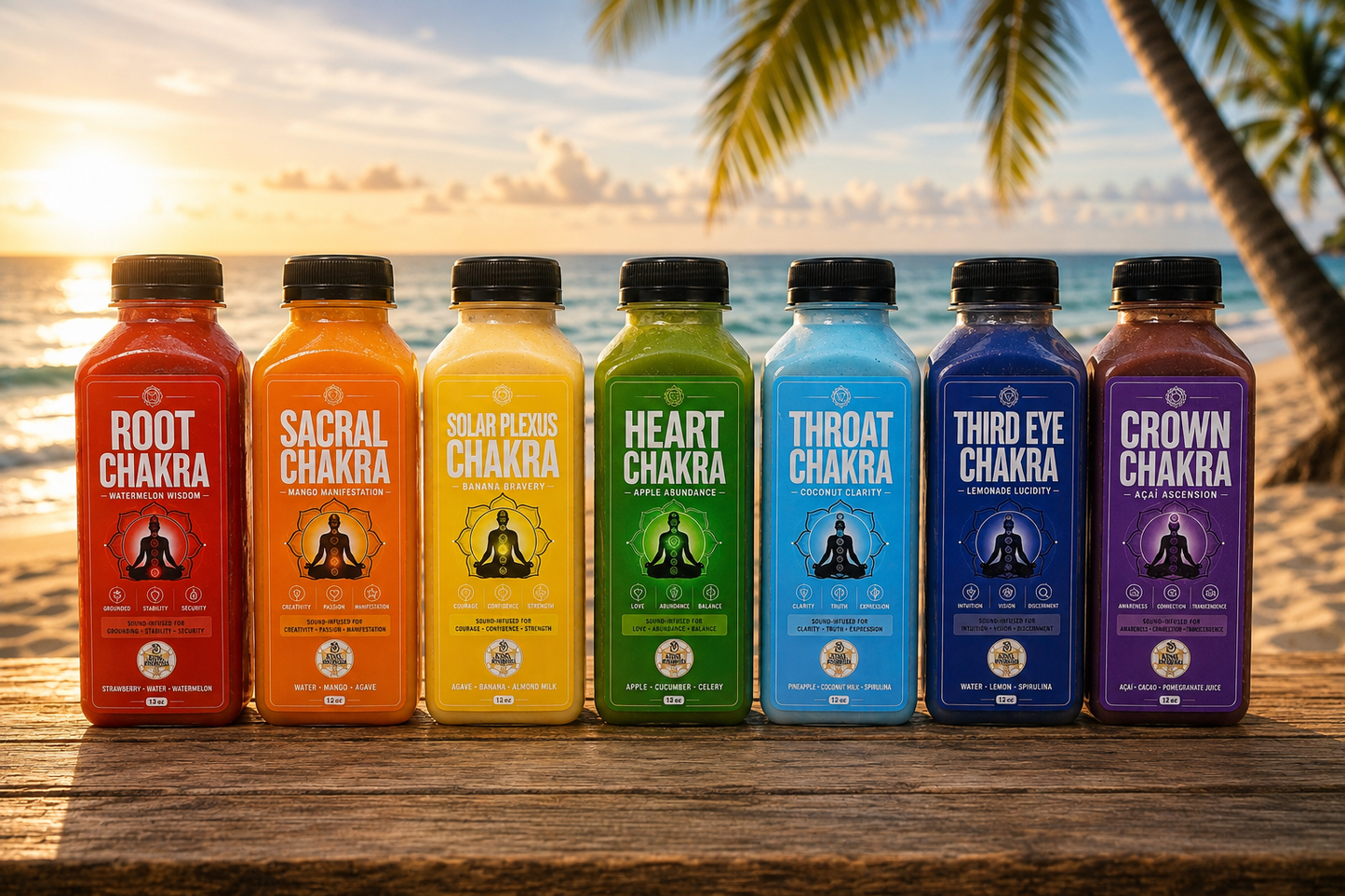 7 Chakra Superfood Smoothie/ Juice Cleanse